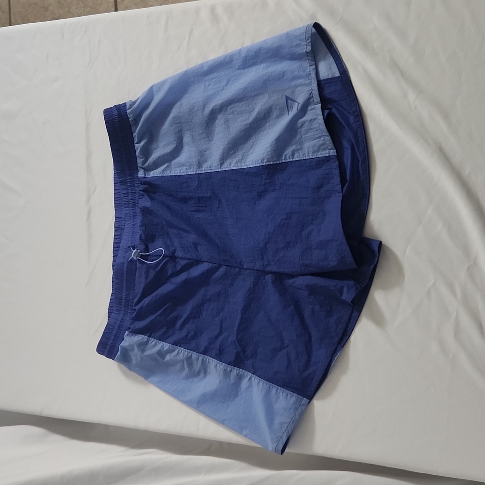 Gymshark XXL Blue on Blue Swim Trunks with Inner Boxer Liner NWT